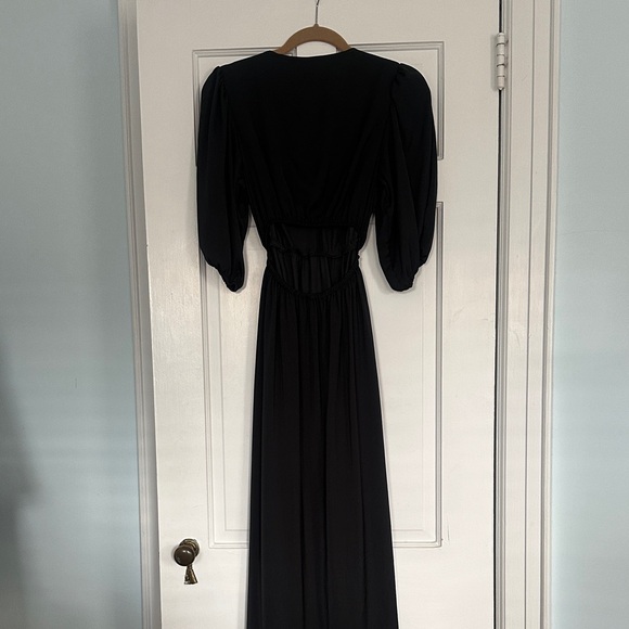 BNWT Gap Black Maxi Dress - Picture 8 of 8